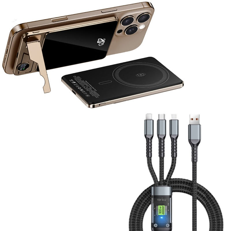 🔋✨Professional Magnetic Charger for Travelers & Professionals 🧲| 20W Wired & 15W Wireless | 10,000 mAh | Fast Delivery💥