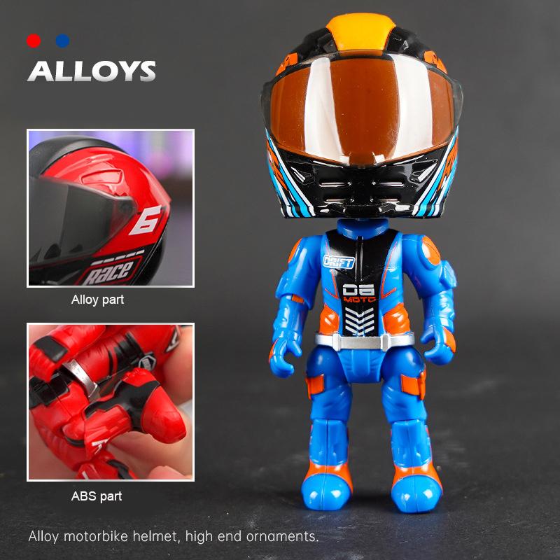 🤖💨 From Rider to Helmet — The Coolest Transforming Motorcycle Model Ever!