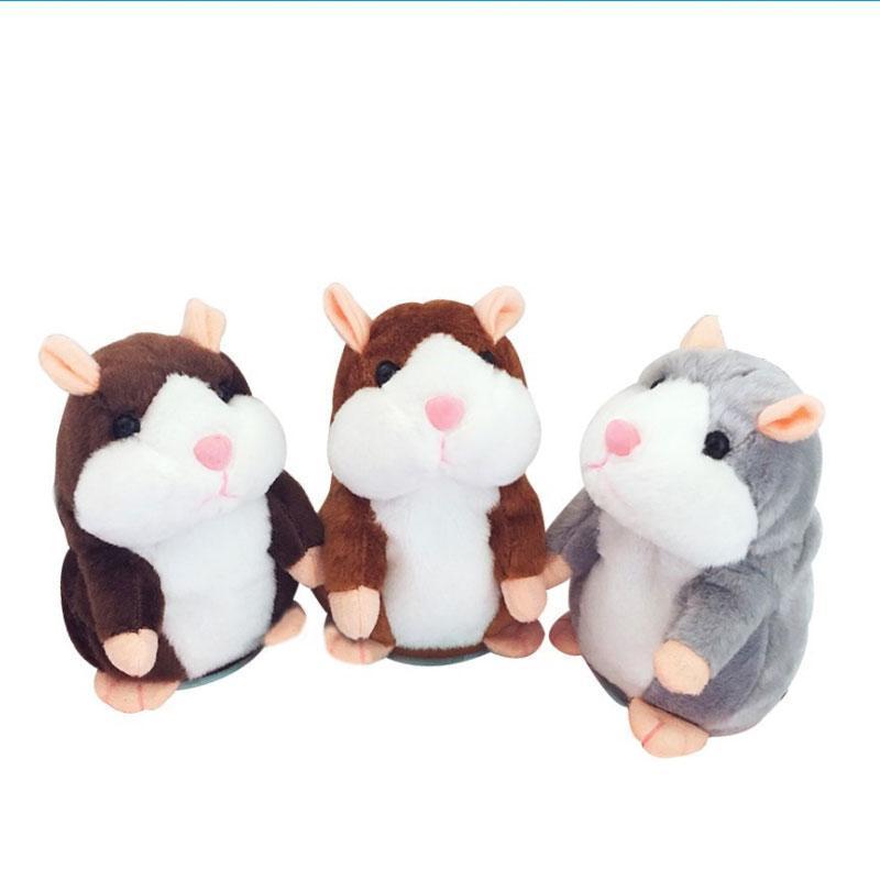 🐹 50% OFF! ✨ Talking Hamster Plush Toy – Repeats Everything You Say, Auto Head Shaking & Touch Response – Hilarious Interactive Gift for Kids, Pets & Adults 🎁