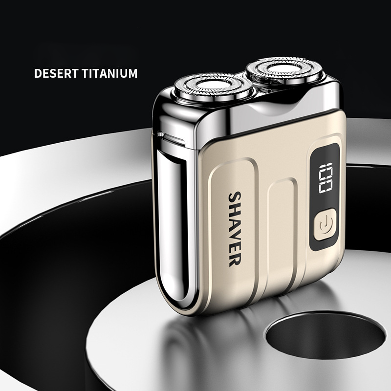 🪒 50% OFF NOW!🔥Portable Mini Men's Electric Shaver – Compact & rechargeable – Wet/dry use, perfect for travel or gym bag – quick and smooth shave ✨🧳
