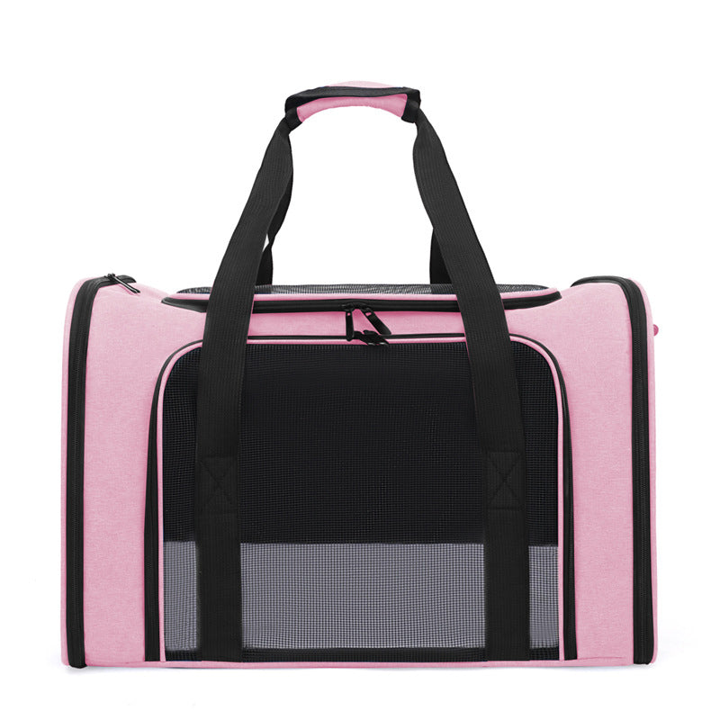 Large Foldable Mesh Cat Carrier Bag